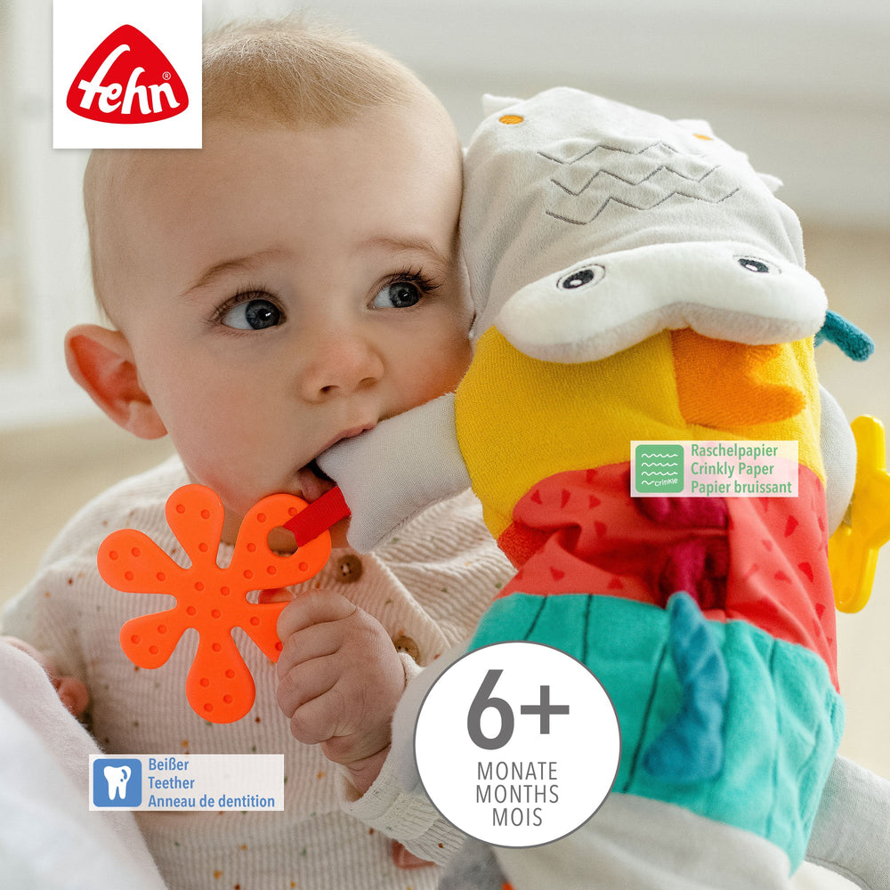 Burattino a mano coccodrillo – DoBabyDoo – 40 cm
