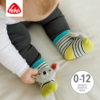 Koala Rattle Socks