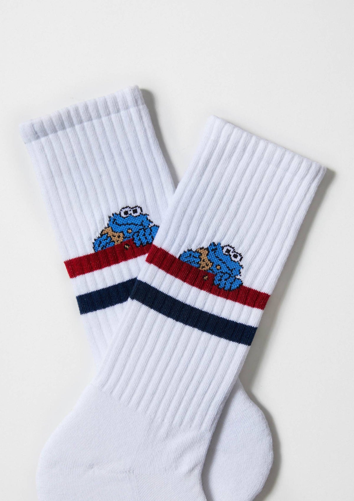 BeSesameStreet Cookie Monster Sports Socks