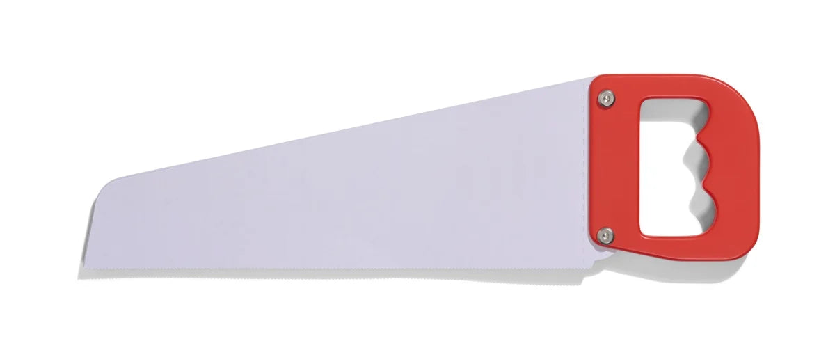 carnet de notes scie a main orange