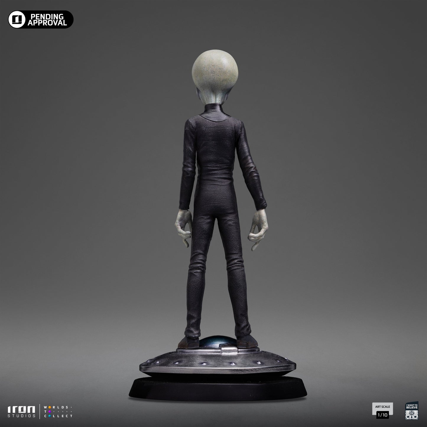 Alien Grey Statue - I Want To Believe - Art Scale 1/10 - Iron Studios