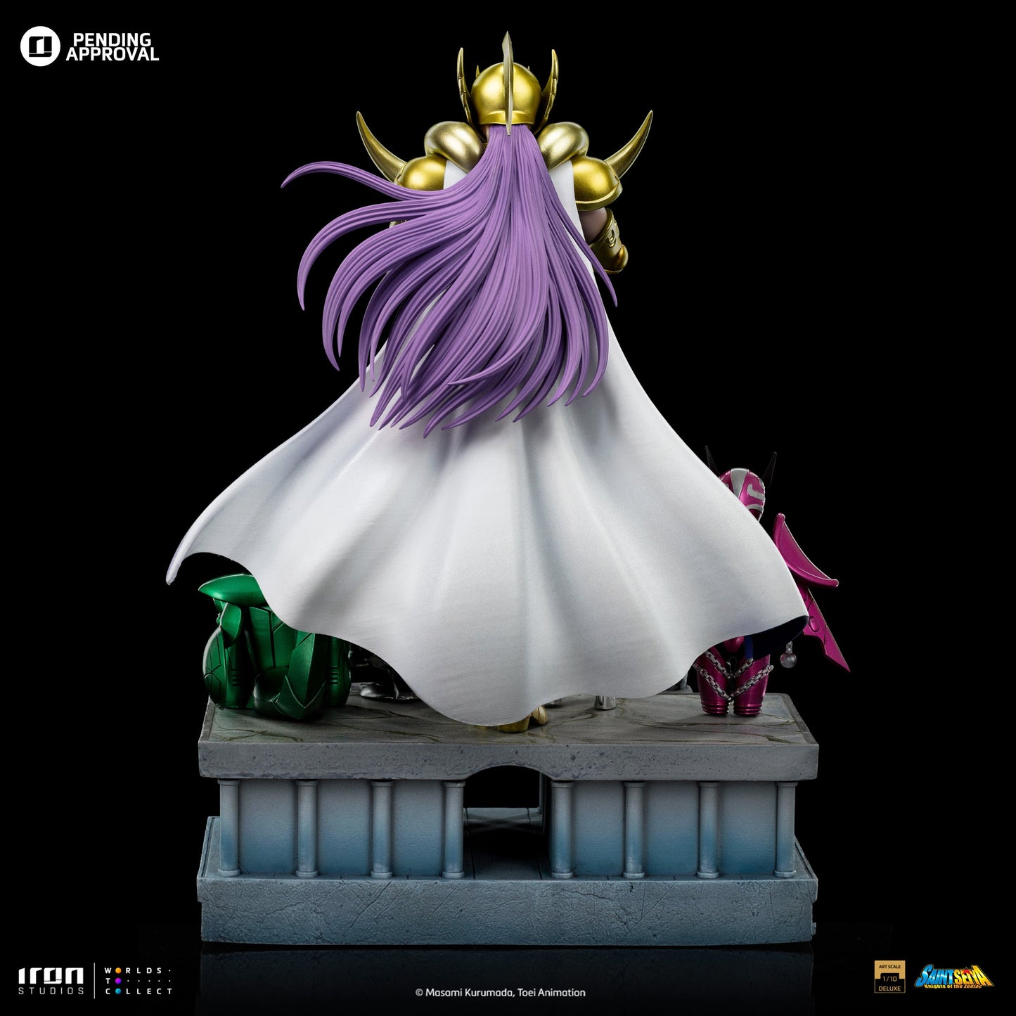 Aries Mu Statue - Saint Seiya - Deluxe Art Scale 1/10 - Iron Studios