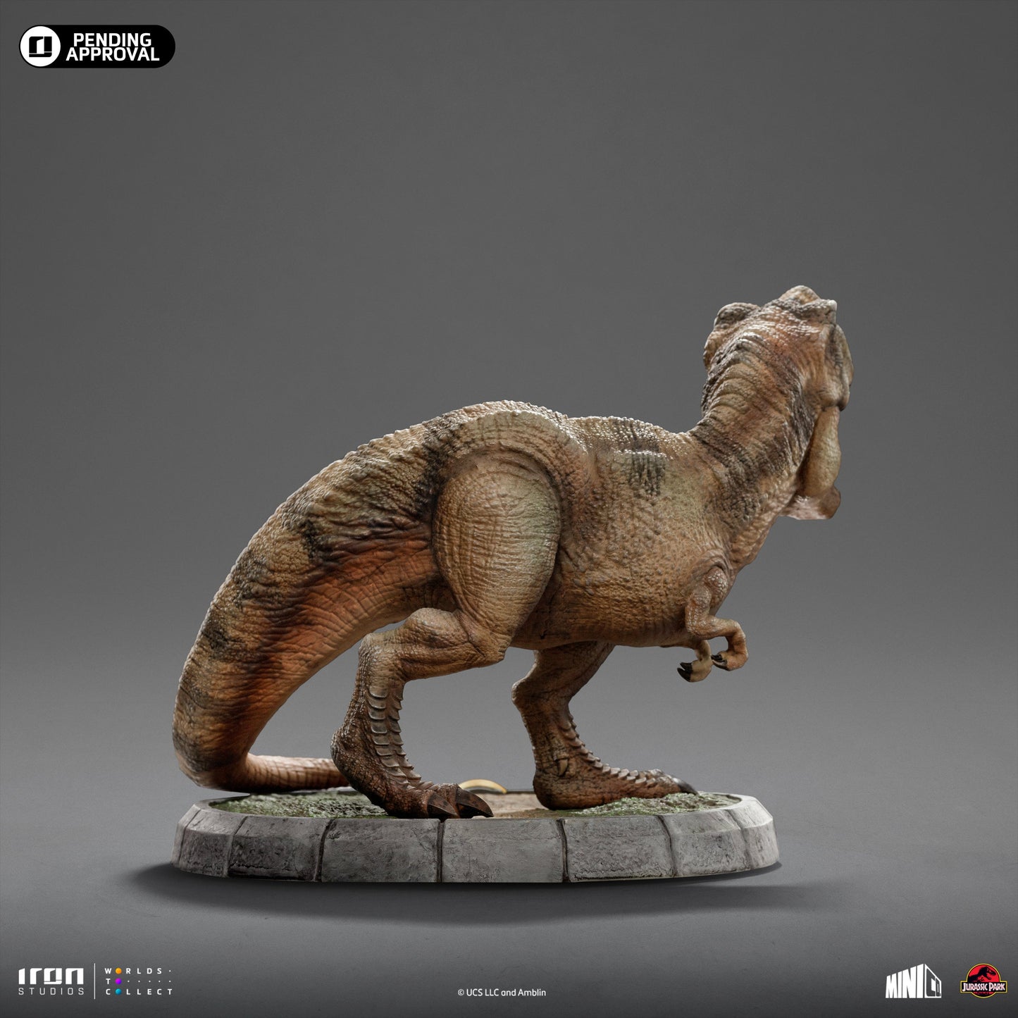 T-Rex Statue - Jurassic Park - Minico - Iron Studios