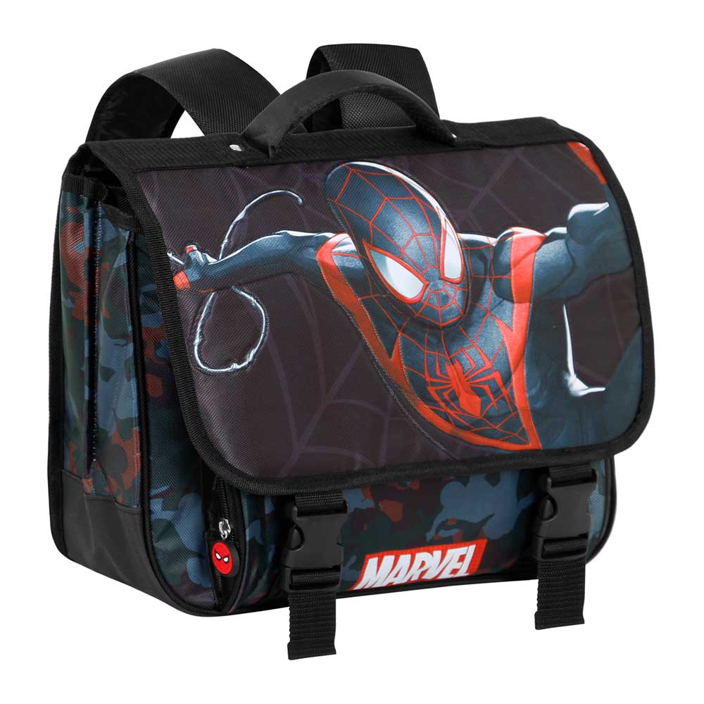Cartable 2.0 Marvel Spider-Man « Miles » – Noir