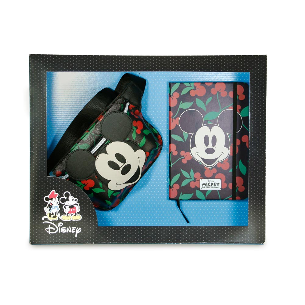 Pack avec Sac Banane + Complément Disney Mickey Mouse « Cherry »