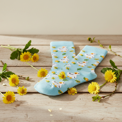 White Duck Socks