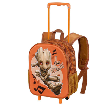 Sac à Dos 3D à Roulettes Petit Marvel « I am Groot Soundtrack »