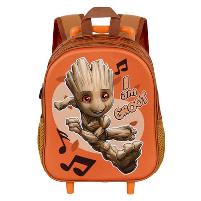 Sac à Dos 3D à Roulettes Petit Marvel « I am Groot Soundtrack »