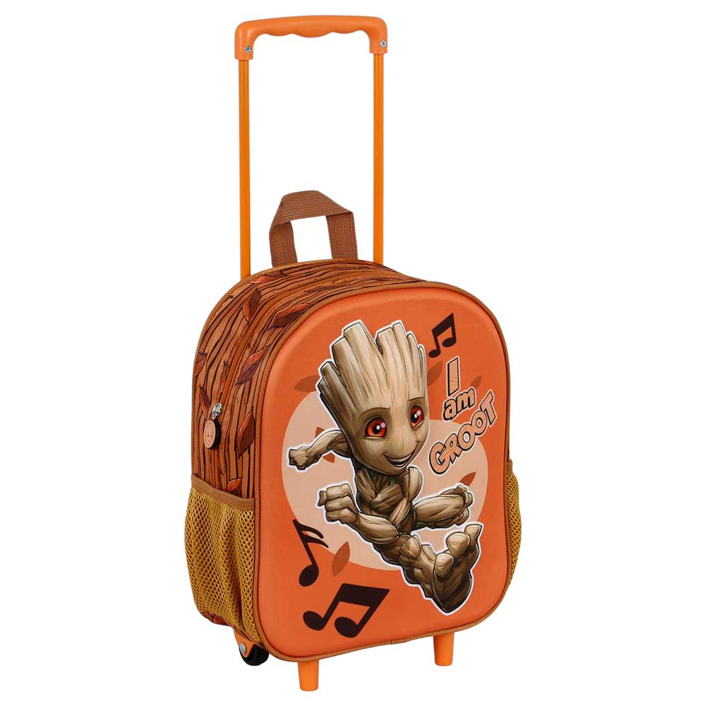 Sac à Dos 3D à Roulettes Petit Marvel « I am Groot Soundtrack »