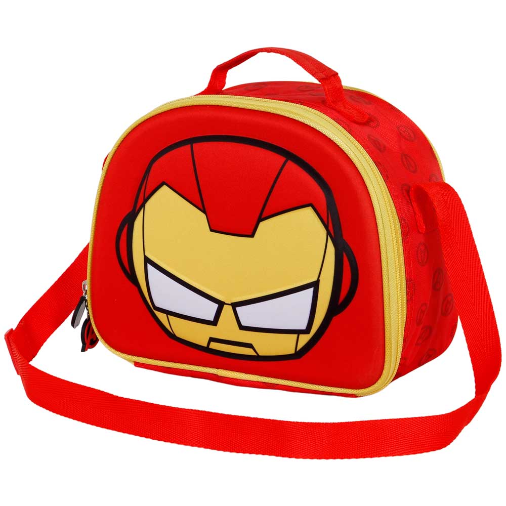 Sac Repas 3D Marvel « Iron Man Bobblehead »
