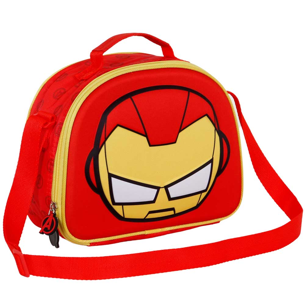 Sac Repas 3D Marvel « Iron Man Bobblehead »