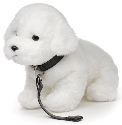 Peluche Chien maltais (avec laisse) Uni Toys