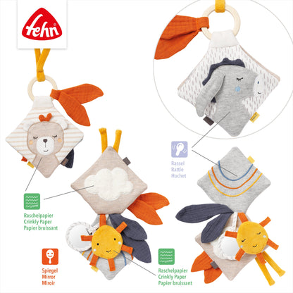Cloth Book Donkey & Teddy