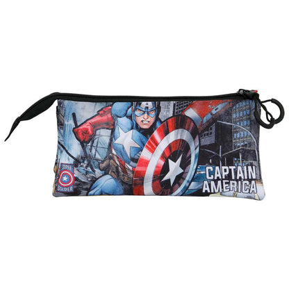 Trousse Triple FAN 2.0 Marvel Captain America « Defender »