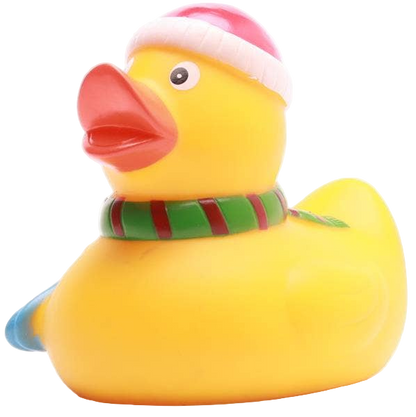 Canard Skieur de Noël