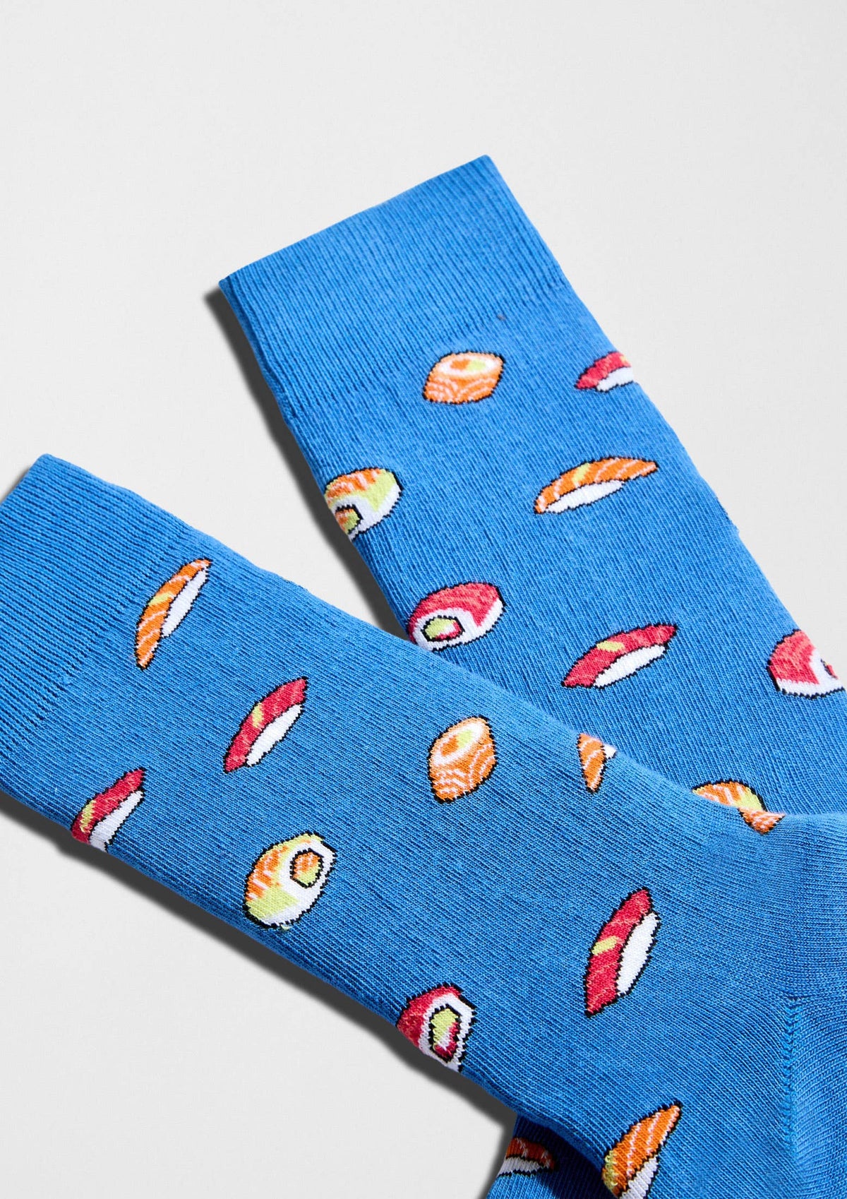 BeJapan Sushi - Chaussettes 100 % coton biologique: Azul / 41/46