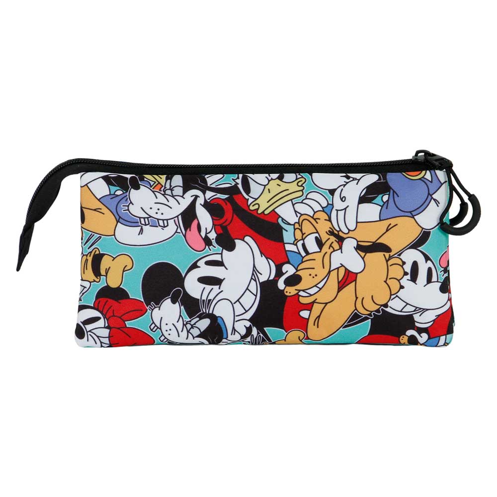 Trousse Triple FAN 2.0 Disney Mickey Mouse « Squares »