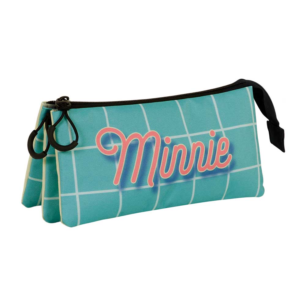 Trousse Triple FAN 2.0 Disney Minnie Mouse « Cheese »