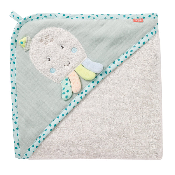 Hooded bath towel Octopus