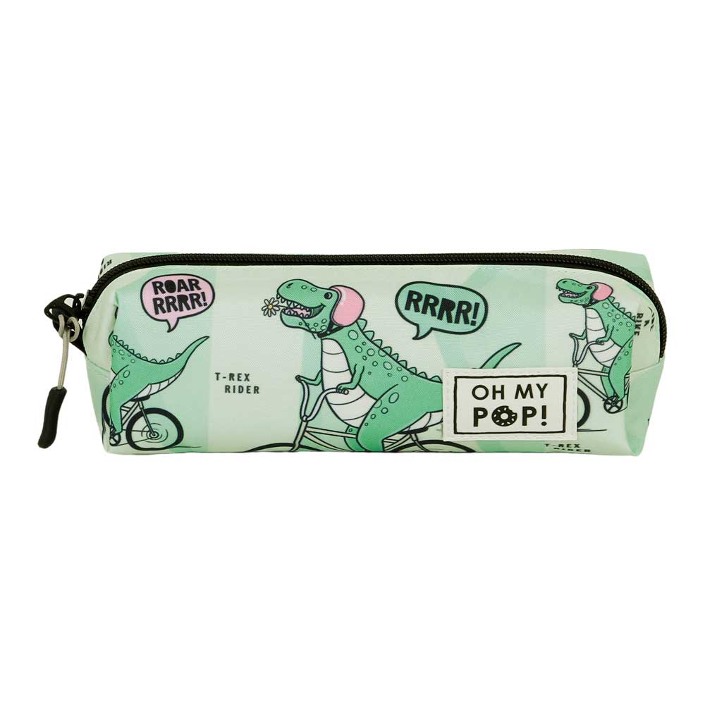 Trousse Carrée FAN 2.0 Oh My Pop! « Dinorrr » – Vert