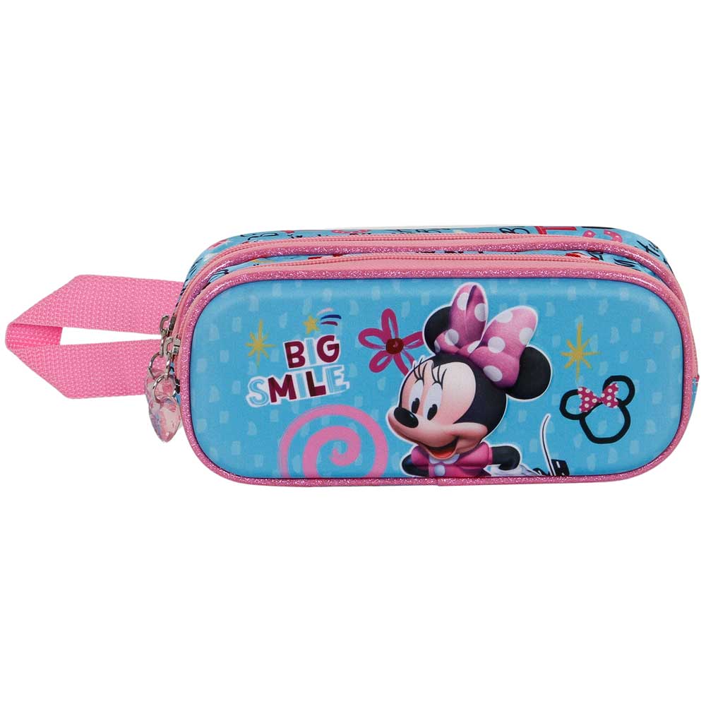 Trousse 3D Double Disney Minnie Mouse « Big Smile »