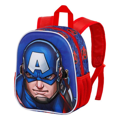 Sac à Dos Masque Marvel Captain America « First »