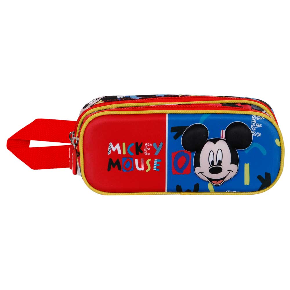 Trousse 3D Double Disney Mickey Mouse « Joyful »