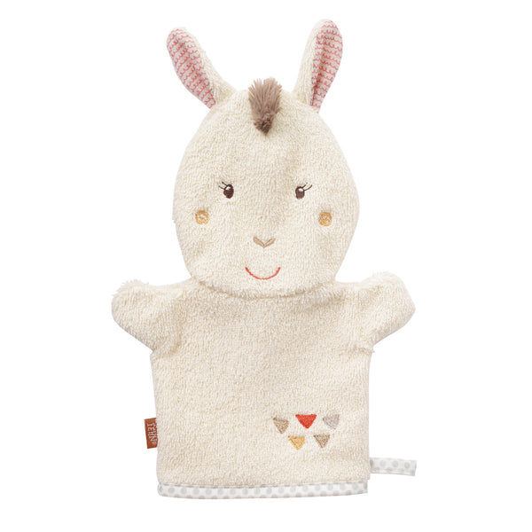 Waschhandschuh Lama