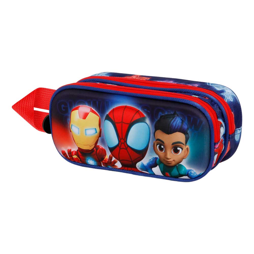 Trousse 3D Double Marvel Spider-Man « Glow »