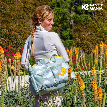 Sac Poussette Bébé Mommy Looney Tunes « Tweety (Titi) Clouds »