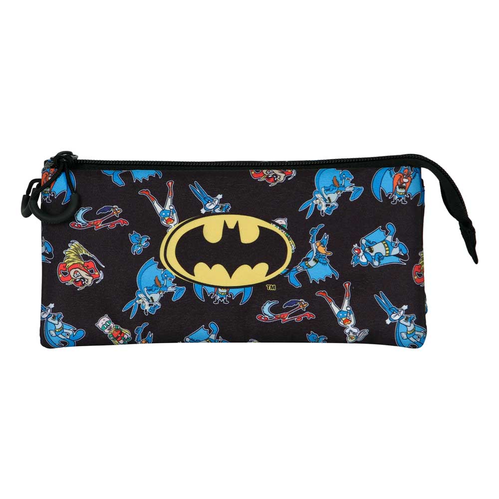 Trousse Triple FAN 2.0 Looney Tunes « Batman Tunes » – Noir