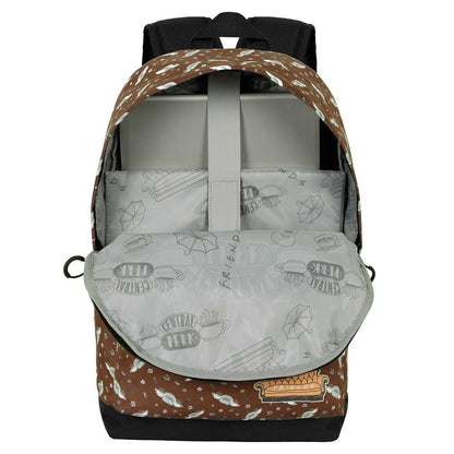 Sac à Dos HS FAN 2.0 Friends « Central Perk » – Brun