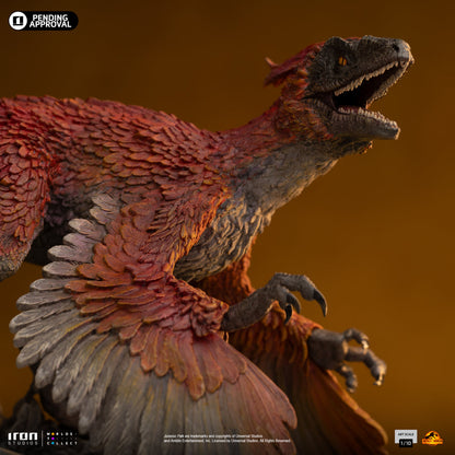 Pyroraptor Statue - Jurassic World: Dominion - Art Scale 1/10 - Iron Studios