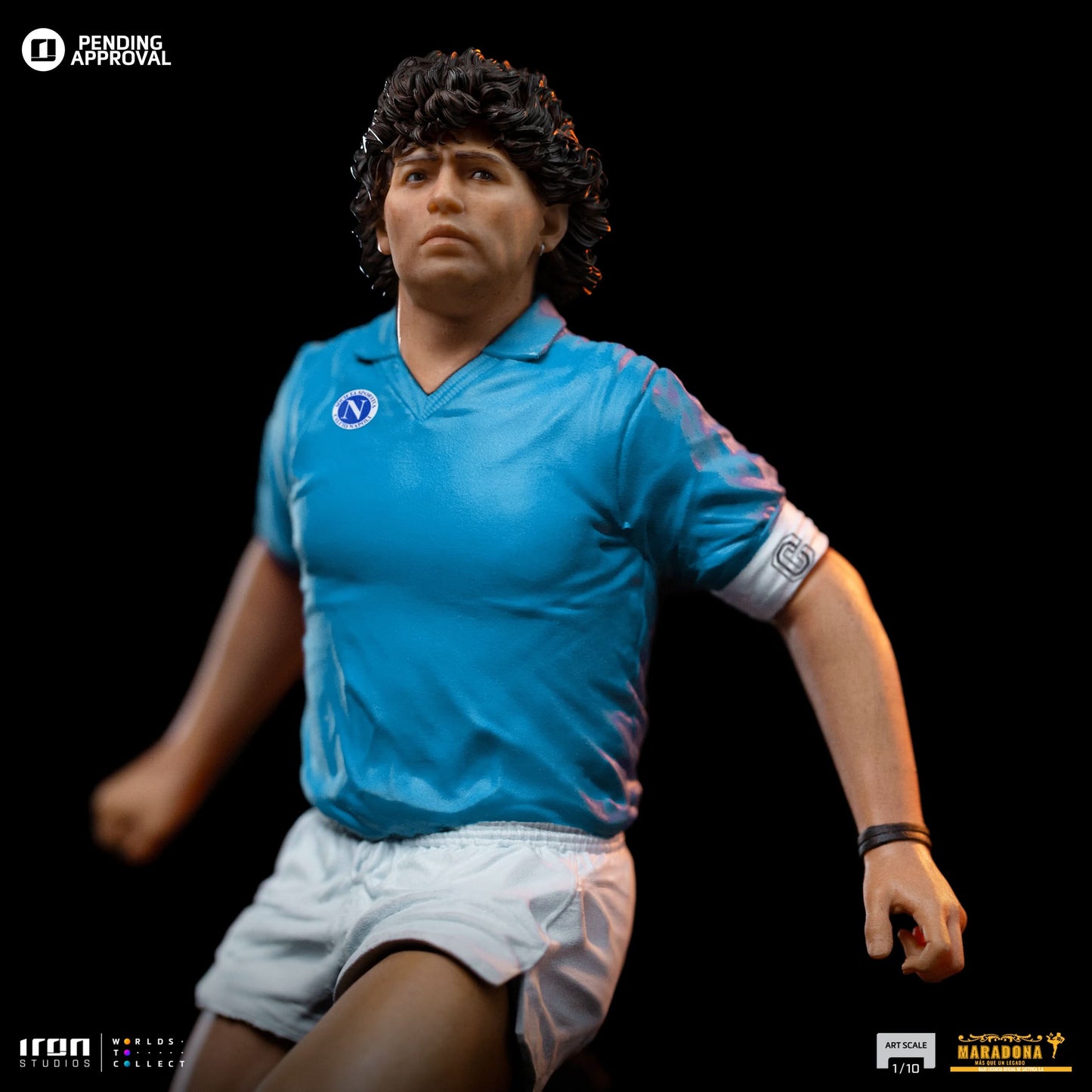 Diego Maradona Statue (Napoli Version) - Art Scale 1/10 - Iron Studios