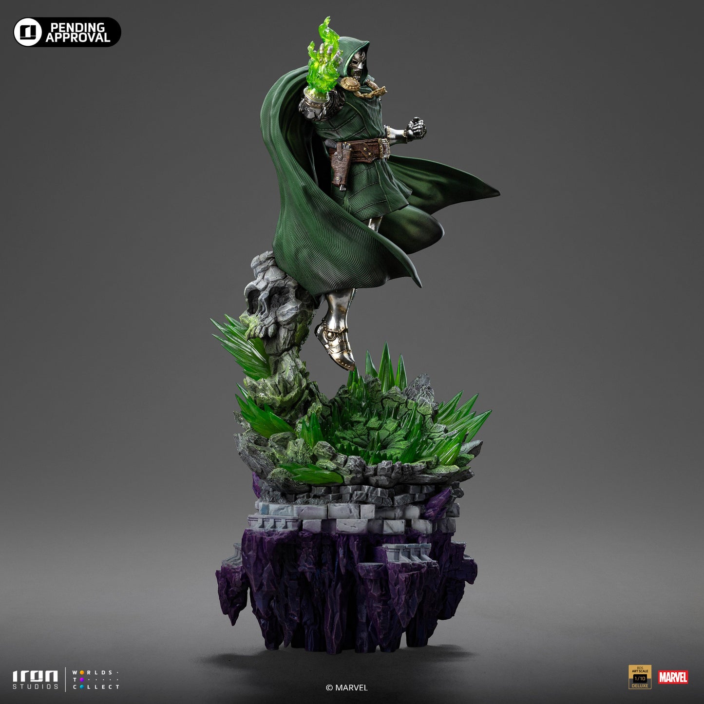 Doctor Doom Deluxe Statue - Infinity Gauntlet Diorama - BDS Art Scale 1/10 - Iron Studios