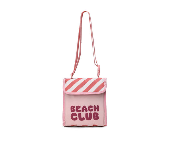 Sac isotherme pour goûter Stripes Bloom & Blush