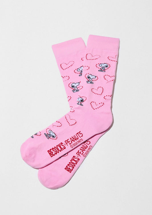 BeSnoopy Heart Socks - 100% Organic Cotton