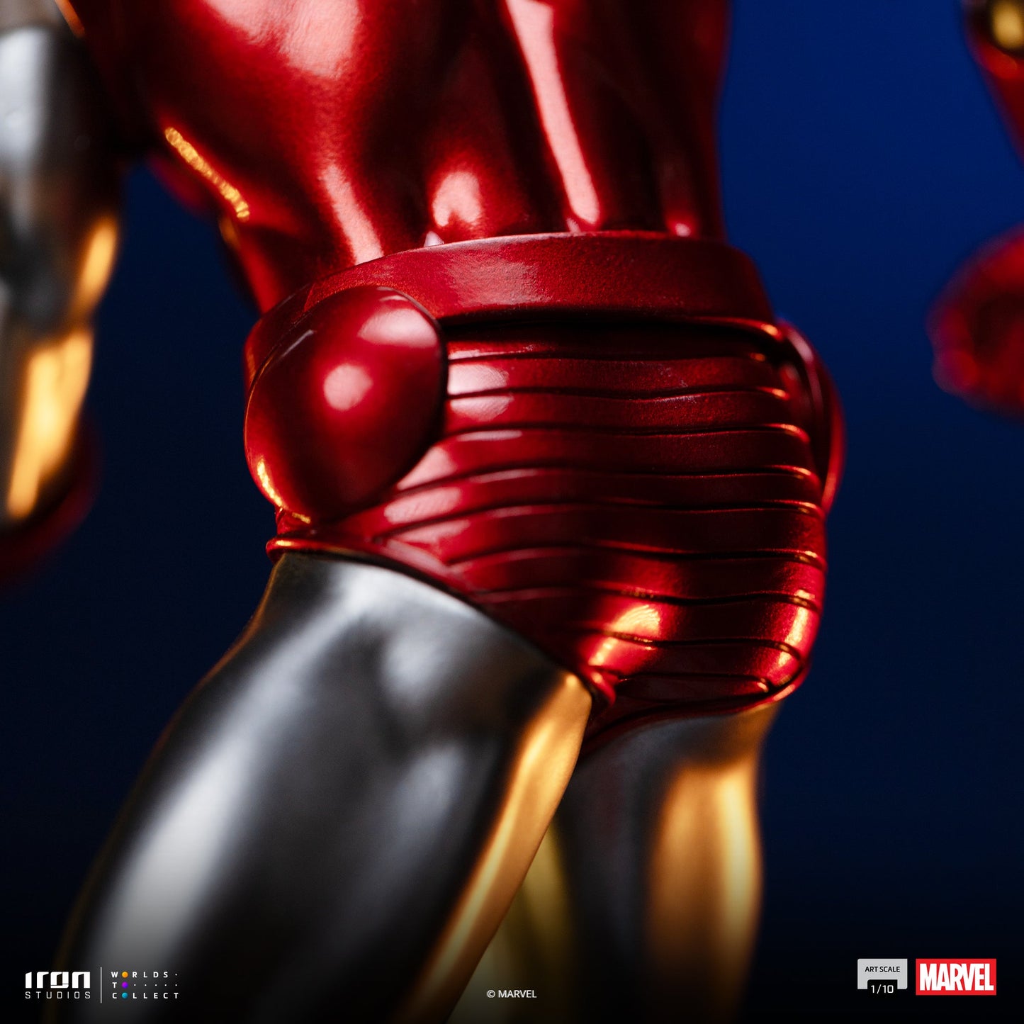 Iron Man Red & Chrome Statue - Marvel Comics - Art Scale 1/10 - Iron Studios