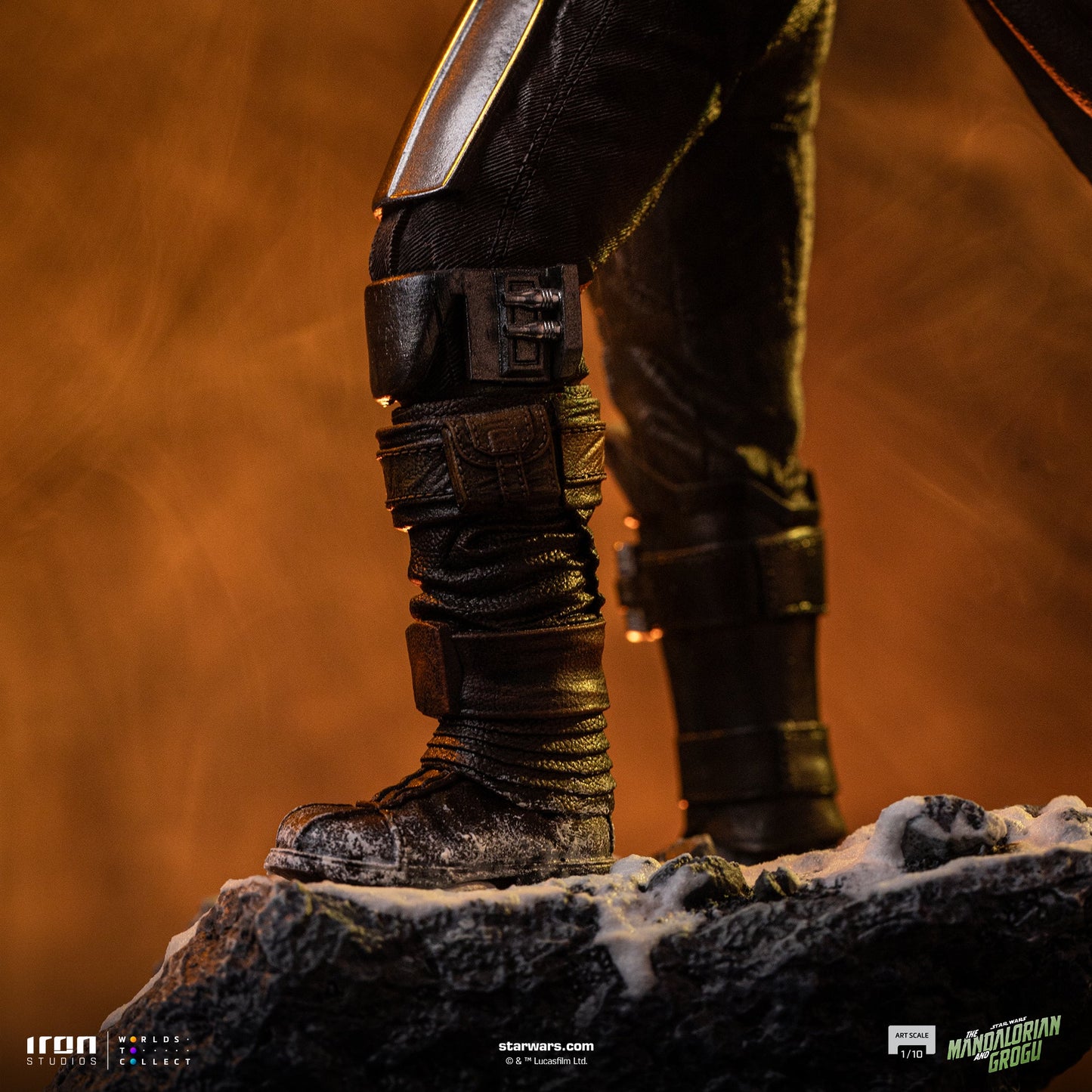 Pre-Order - Mandalorian and Grogu Statue - The Mandalorian and Grogu Movie - Art Scale 1/10 - Iron Studios
