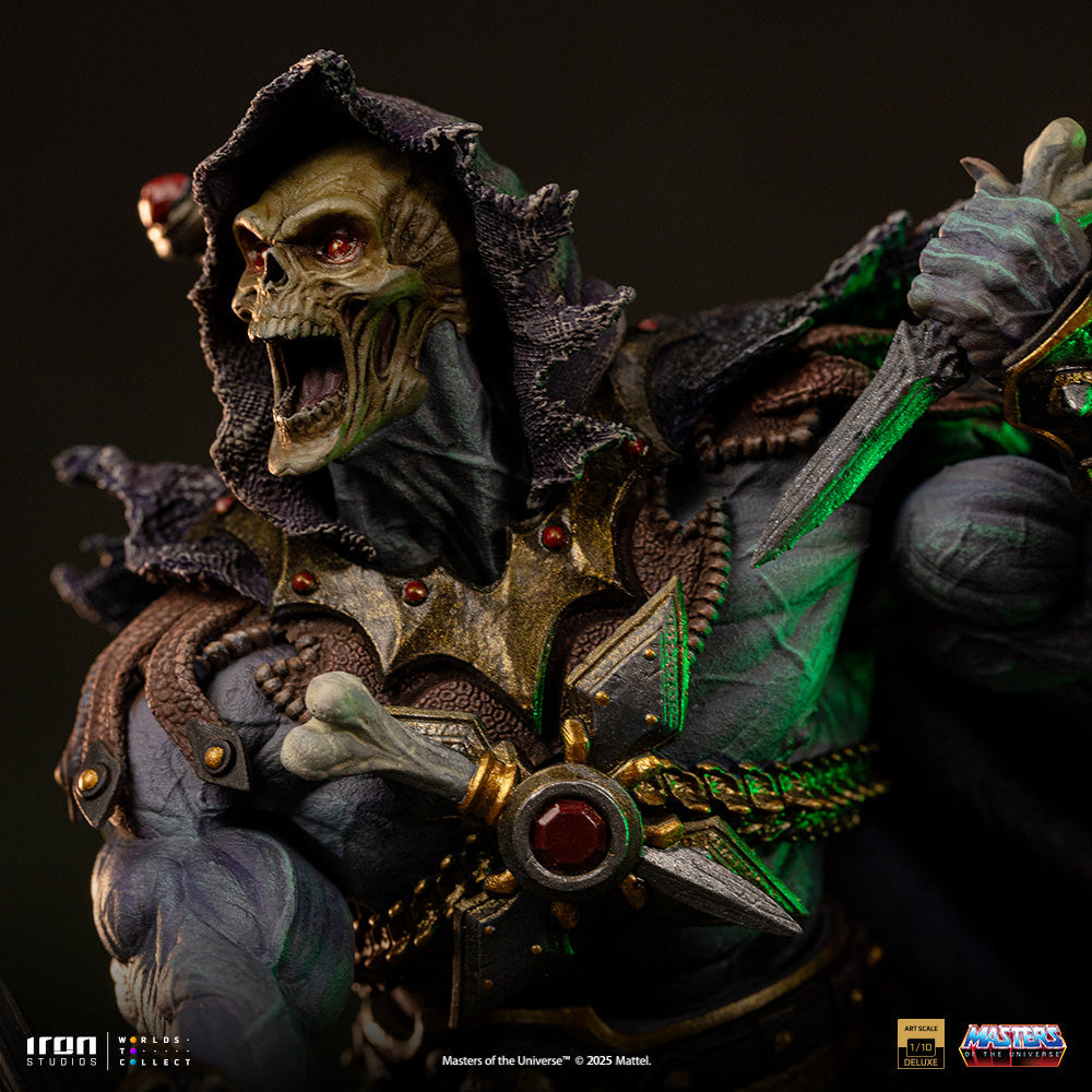 Skeletor Unleashed Statue - Masters of the Universe - Art Scale 1/10 - Iron Studios
