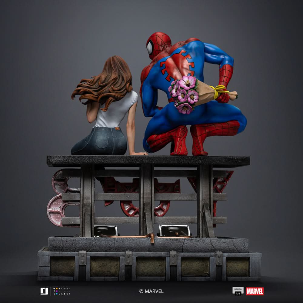 Pre-Order - Spider-Man and Mary Jane Statue - Marvel Comics - 1/6 Diorama - Iron Studios