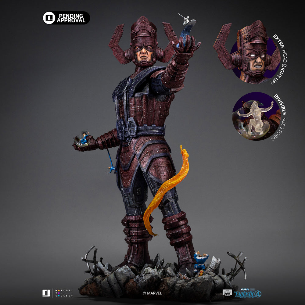 Galactus Deluxe Diorama Statue - Fantastic Four - Demi Art Scale 1/20 - Iron Studios