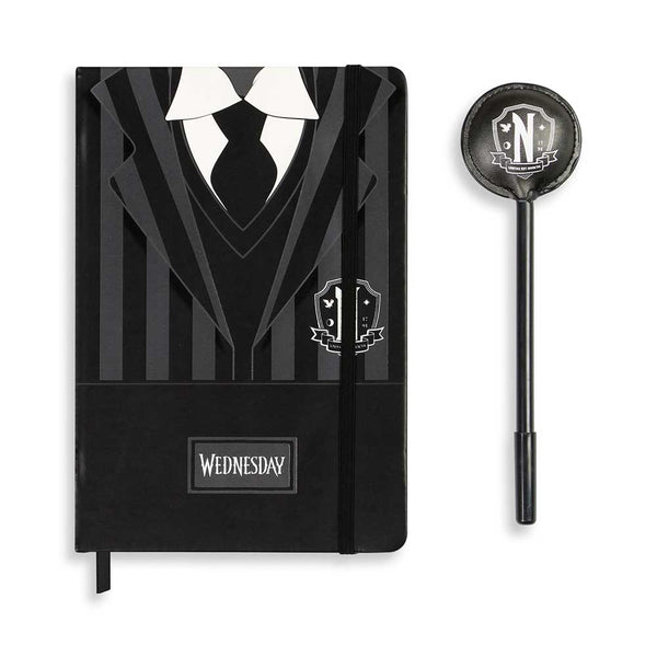 Coffret Journal + Stylo Wednesday « Uniform »