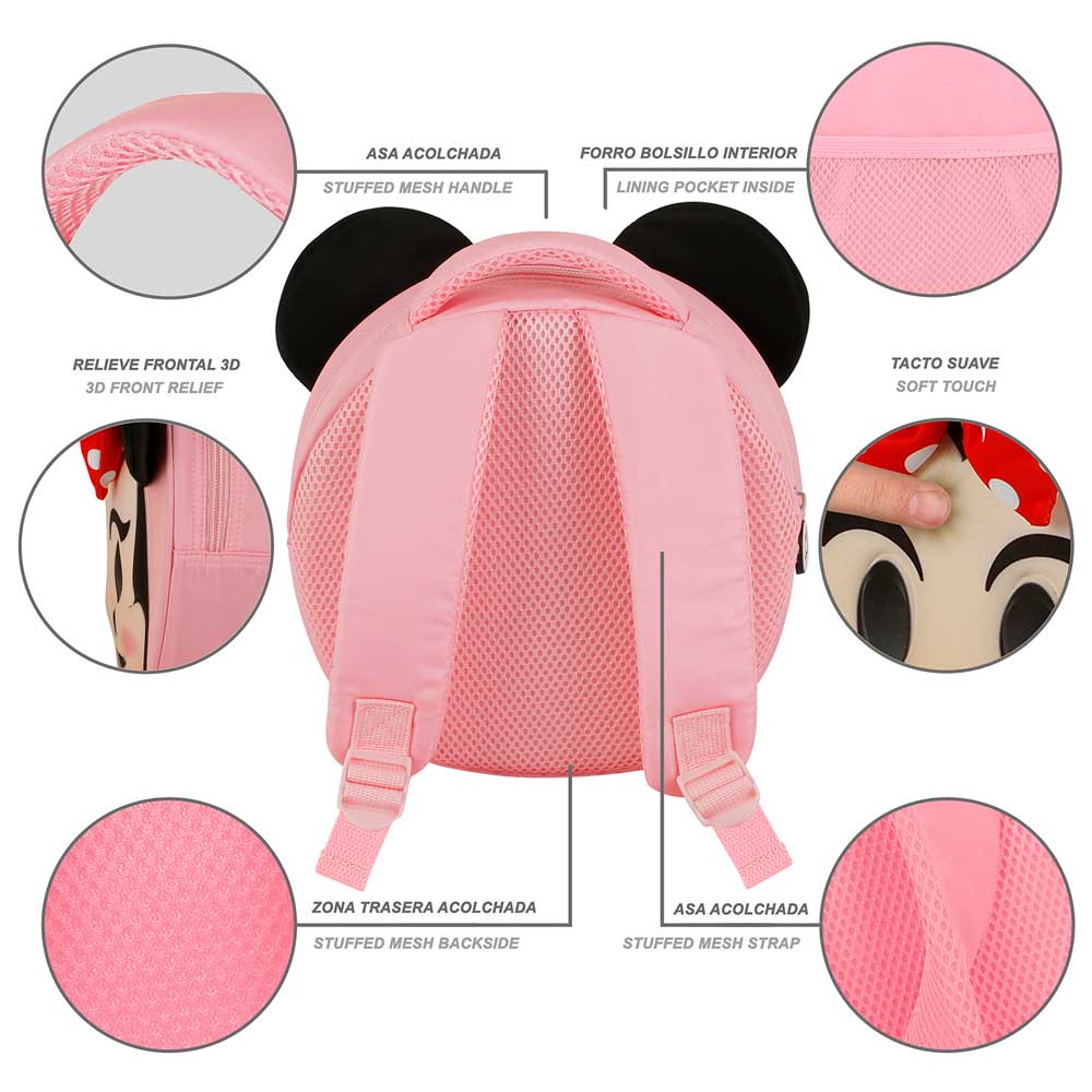 Sac à Dos Emoji Disney Minnie Mouse « Send »