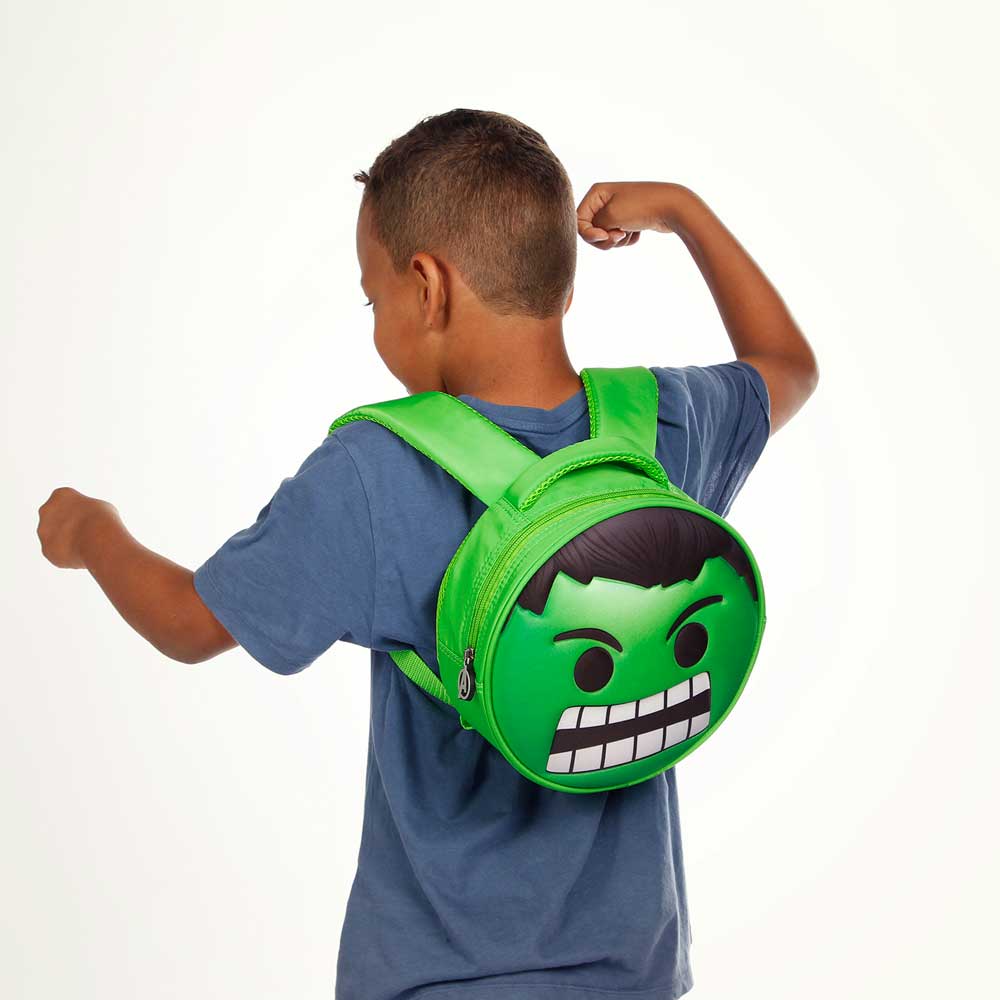 Sac à Dos Emoji Marvel « Hulk Send »