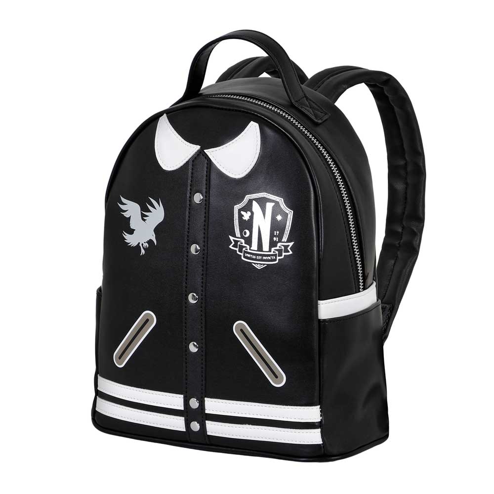 Sac à Dos Casual Wednesday « Varsity Casual » – Noir