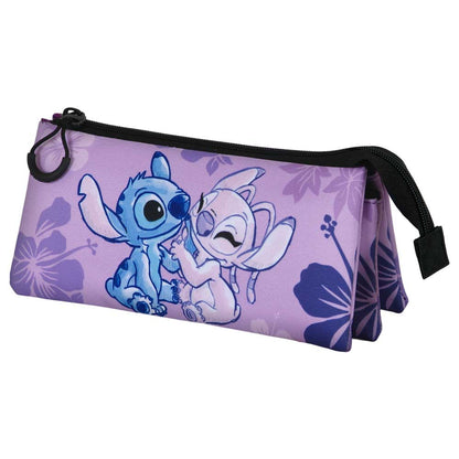 Trousse Triple FAN 2.0 Disney Lilo & Stitch « Stitch & Angel »