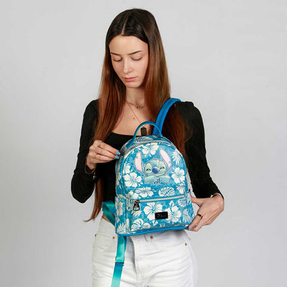 Sac à Dos Heady Disney Lilo & Stitch « Aloha » – Bleu