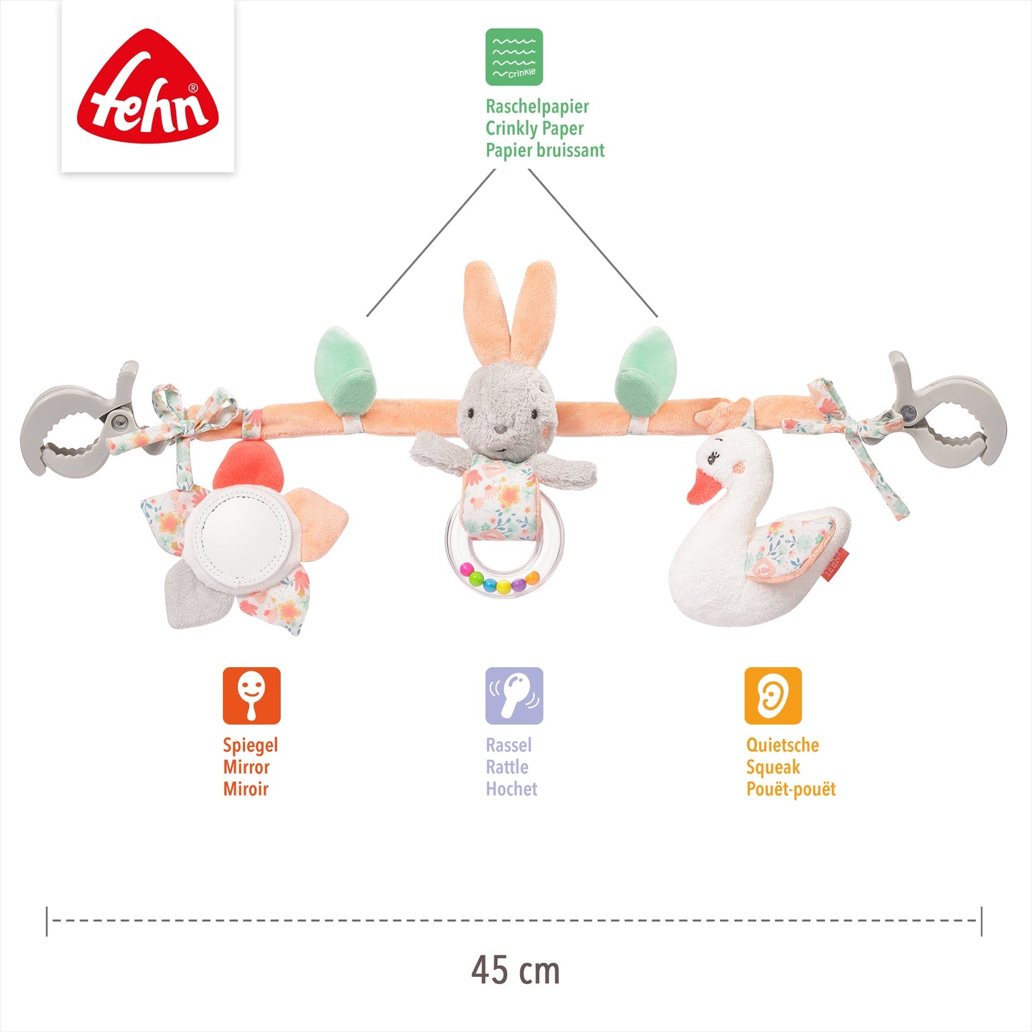 Swan Lake Pram Chain
