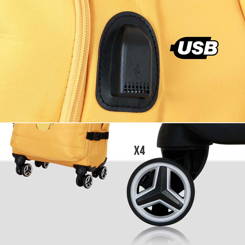 Valise Cabine 4 Roues Disney Le Roi Lion « Face »
